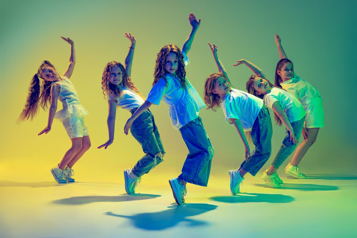 Kids hip-hop practice